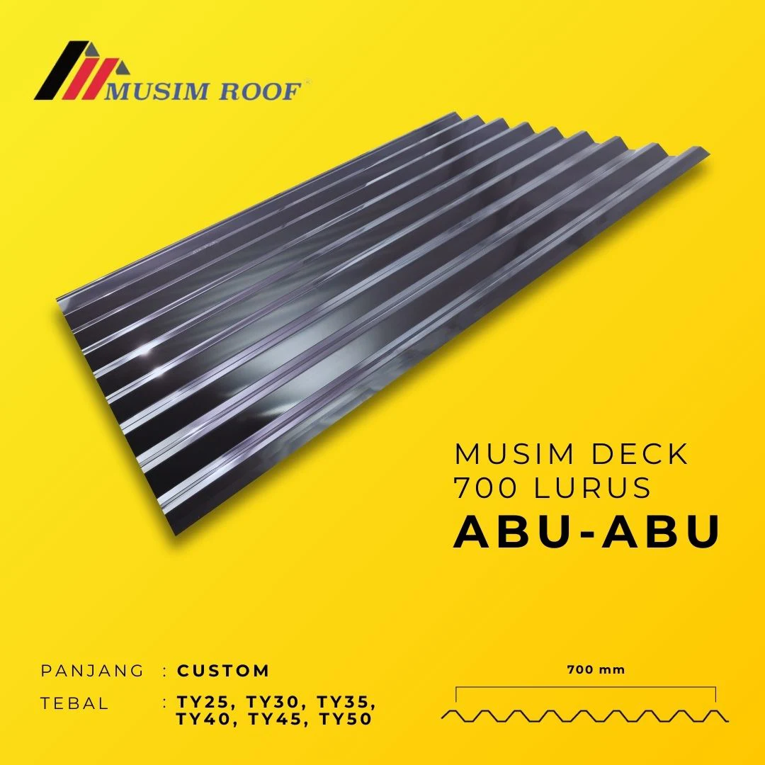 spesifikasi musim deck 700 abu - abu