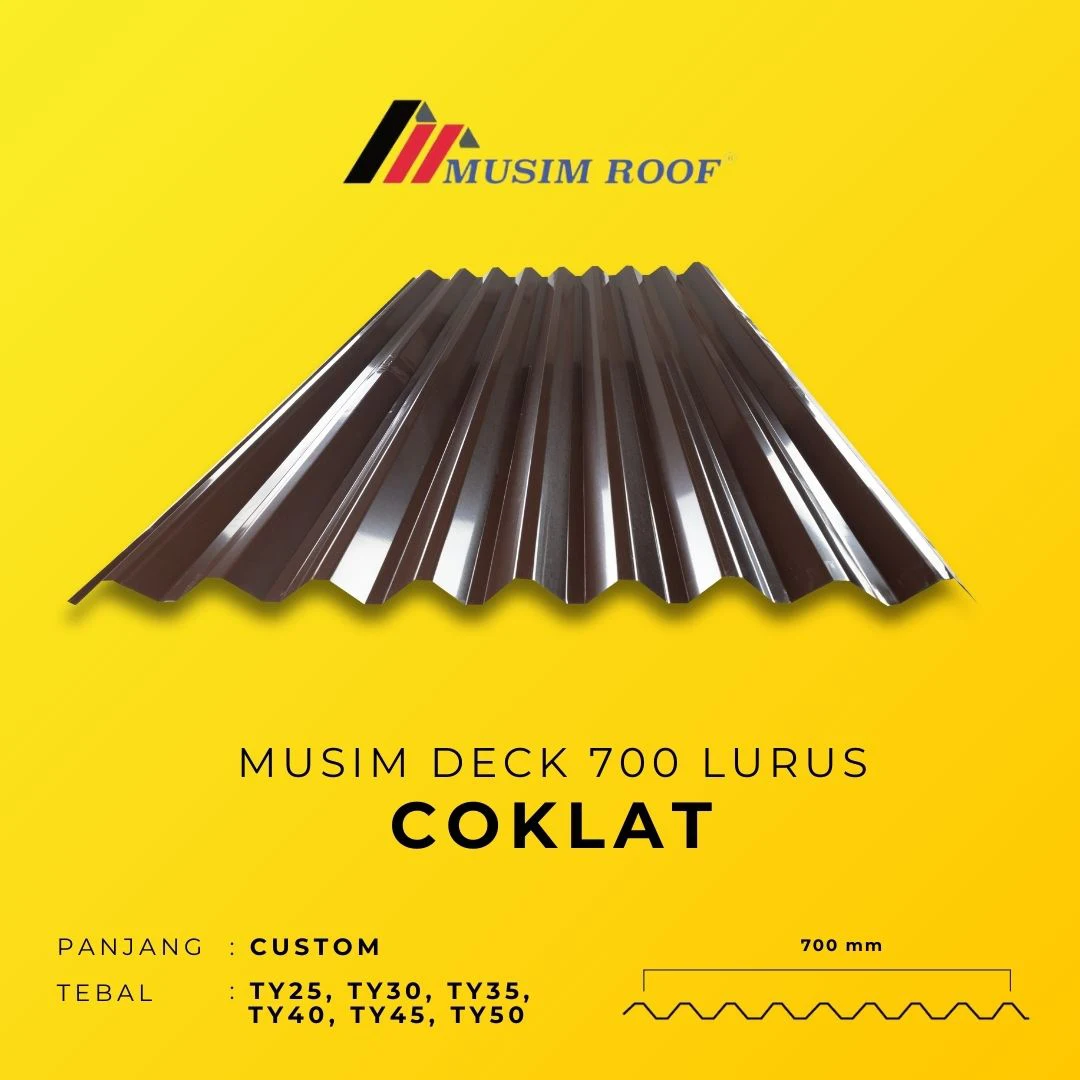 spesifikasi musim deck 700 coklat