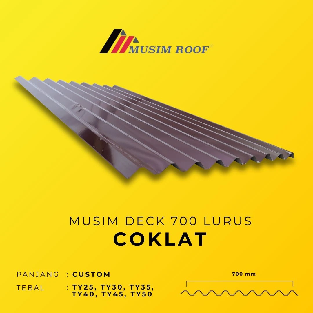 spesifikasi musim deck 700 coklat