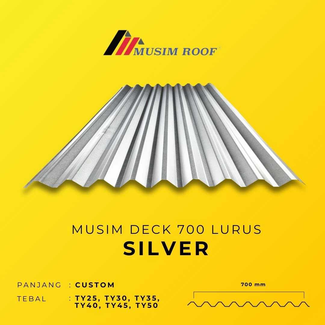 spesifikasi musim deck 700 silver