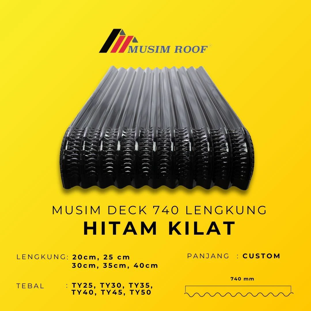 spesifikasi musim deck 740 lengkung hitam kilat