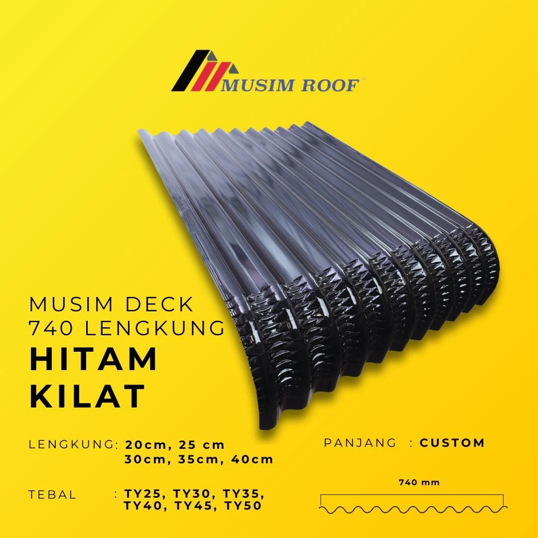 spesifikasi musim deck 740 lengkung hitam kilat