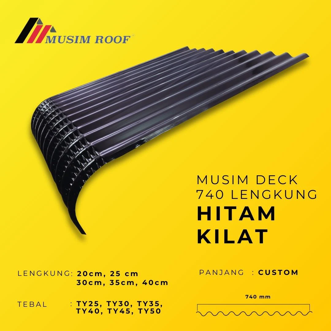 spesifikasi musim deck 740 lengkung hitam kilat