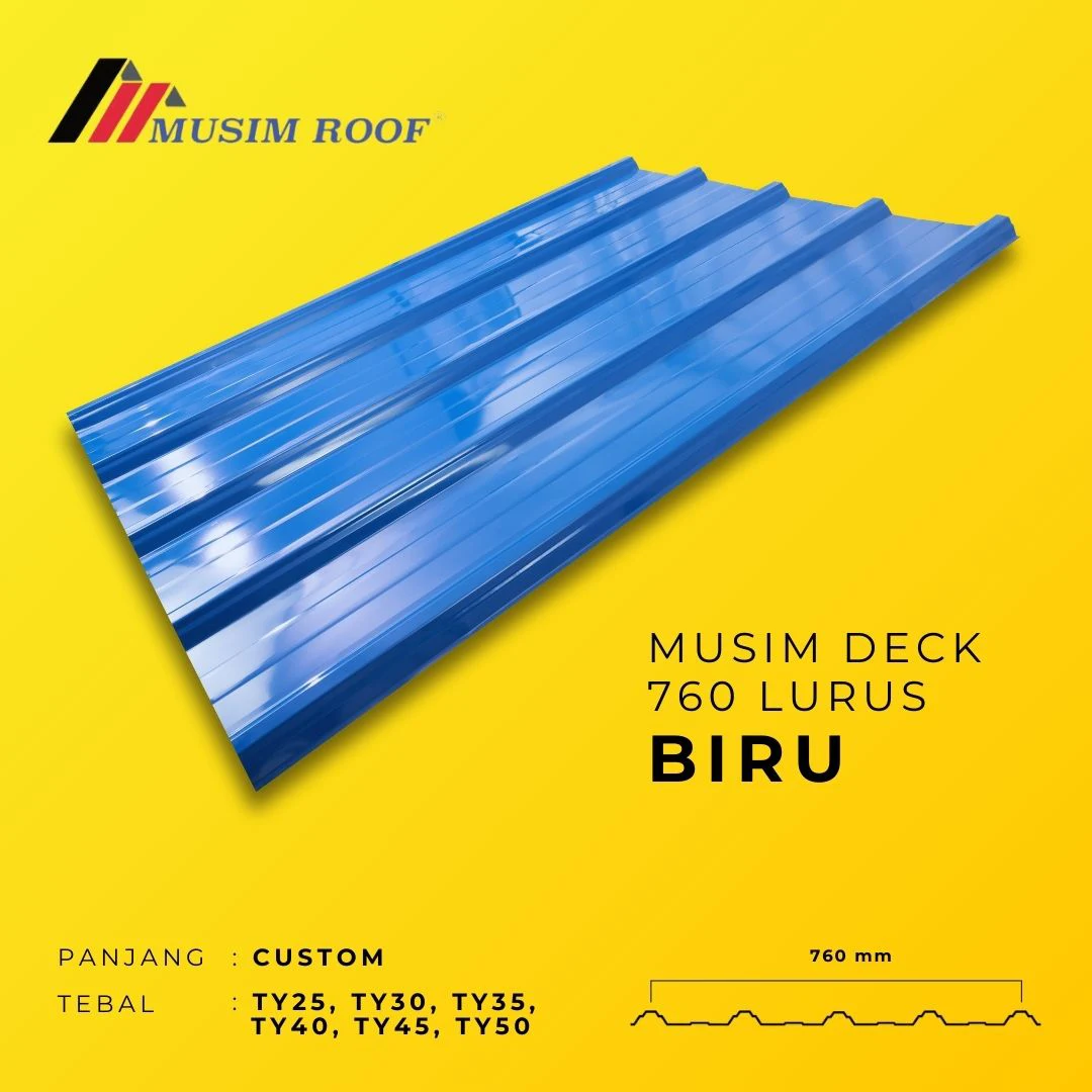 spesifikasi musim deck 760 lurus biru