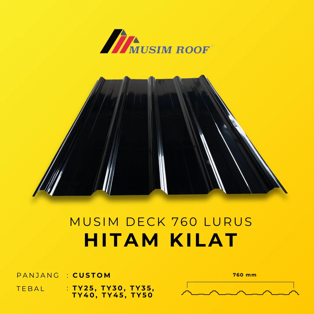 spesifikasi musim deck 760 lurus hitam kilat