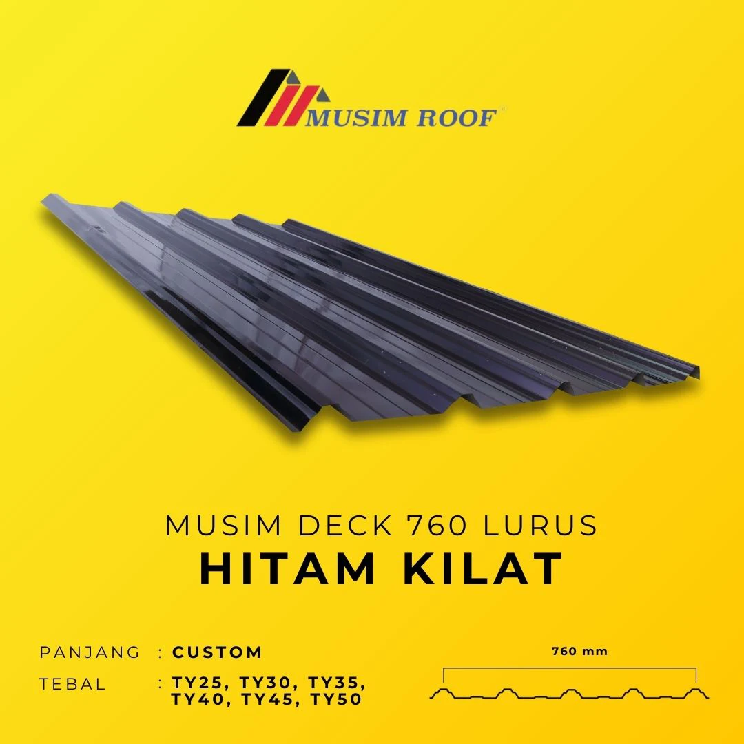 spesifikasi musim deck 760 lurus hitam kilat
