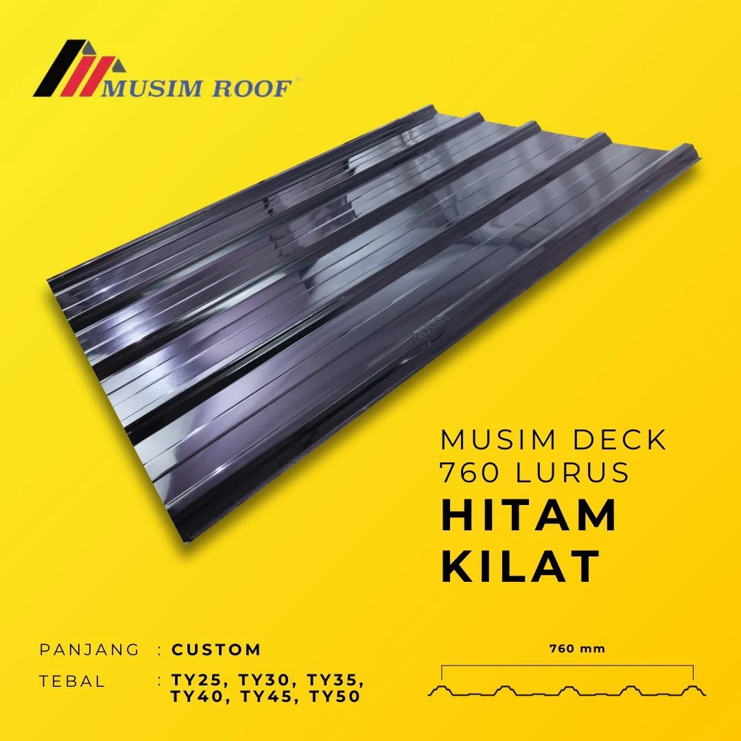 spesifikasi musim deck 760 lurus hitam kilat