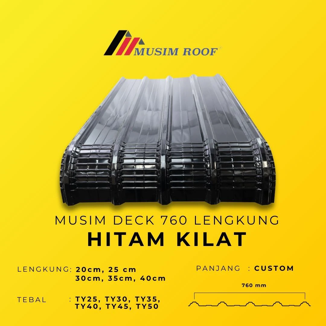 spesifikasi musim deck 700 lengkung hitam kilat