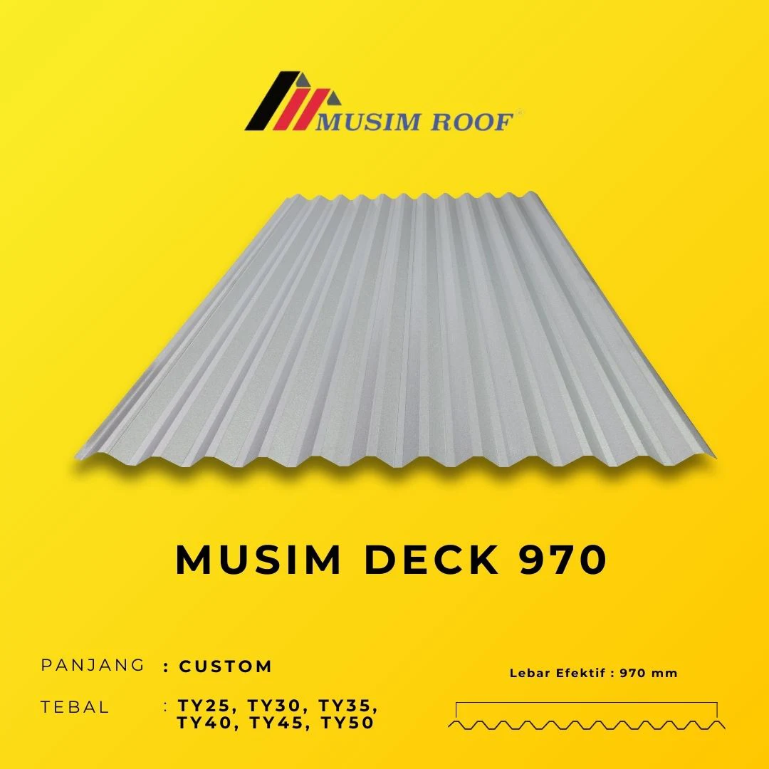 musim deck 970 mm
