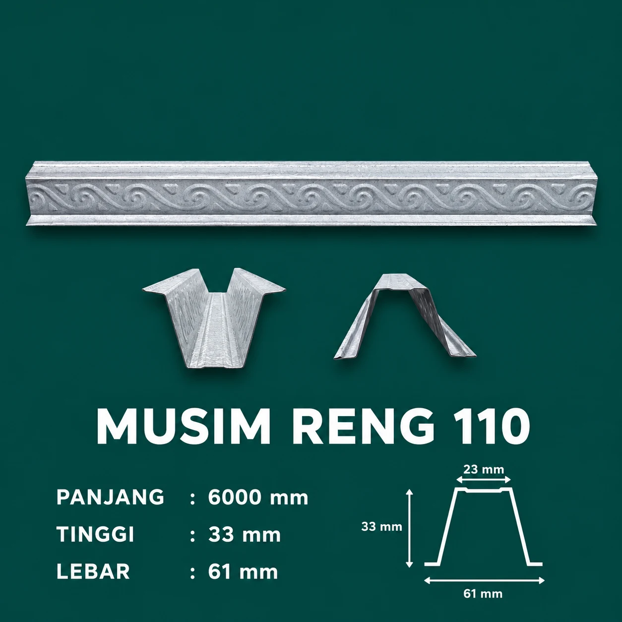 detail spesifikasi musim truss c75