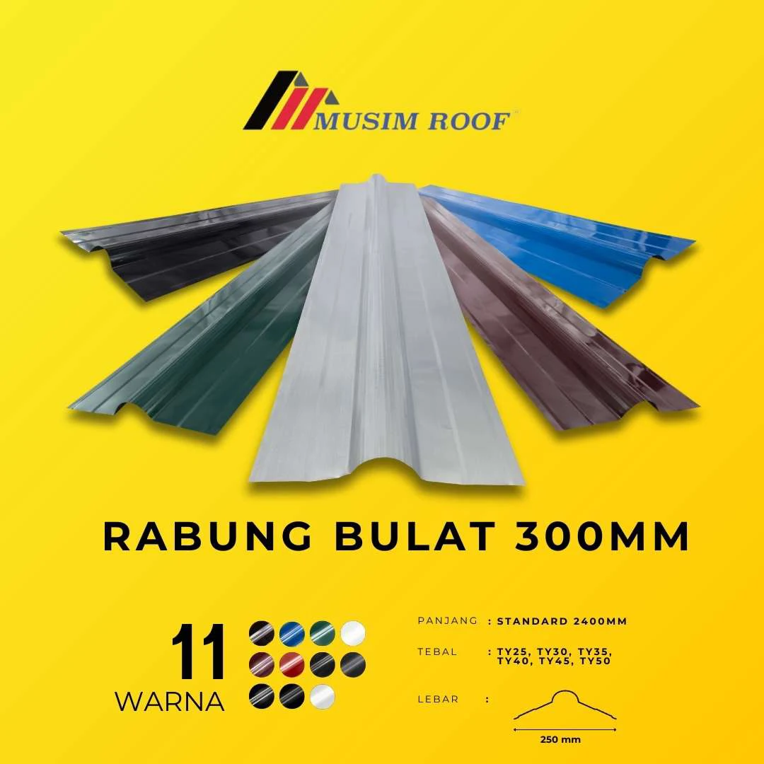 rabung bulat 300 mm