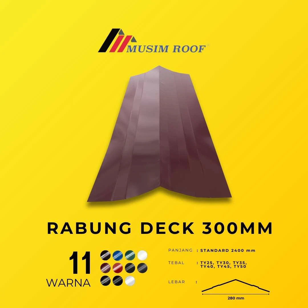 rabung deck 300 mm