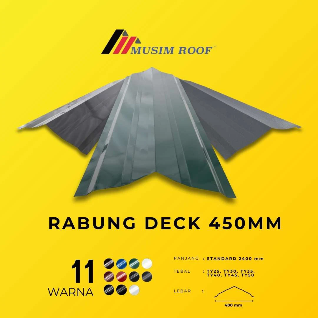 rabung deck 450 mm