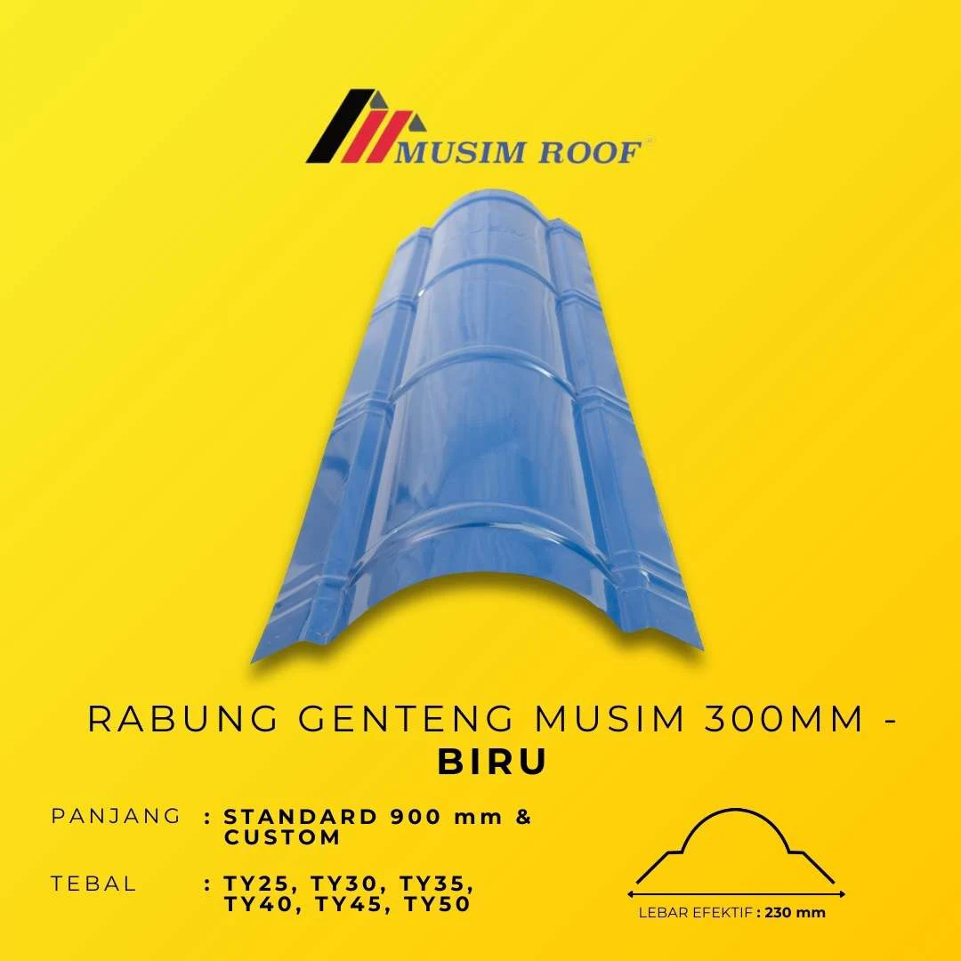 spesifikasi rabung deck 300mm