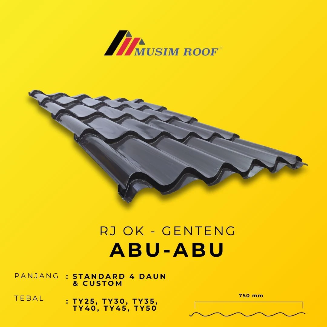 spesifikasi musim deck genteng rj ok
