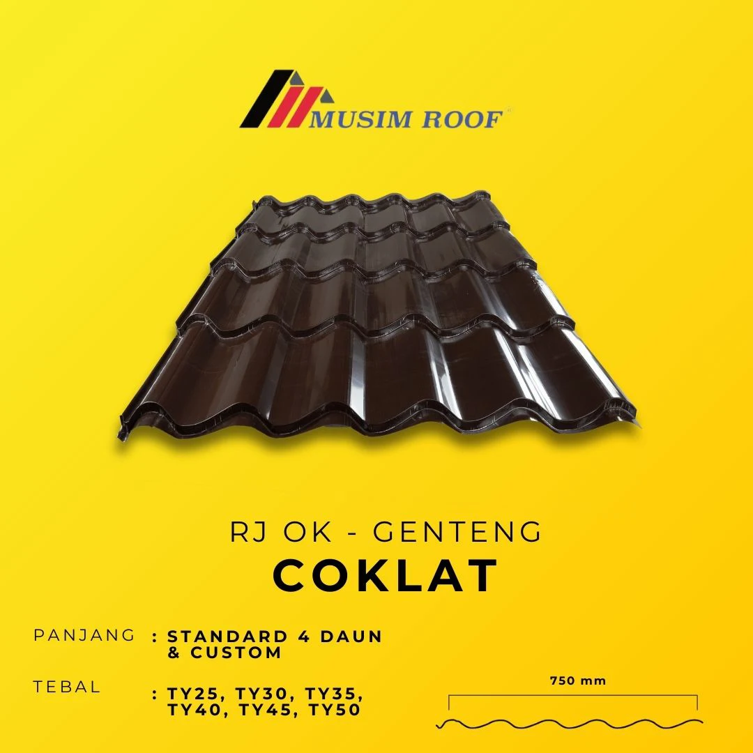 spesifikasi musim deck genteng rj ok