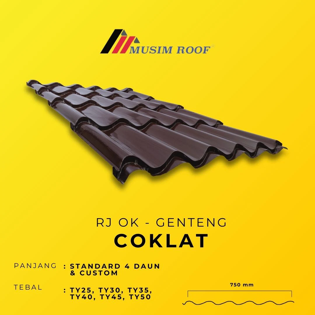 spesifikasi musim deck genteng rj ok