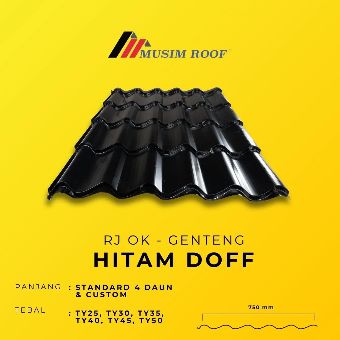 spesifikasi musim deck genteng rj ok