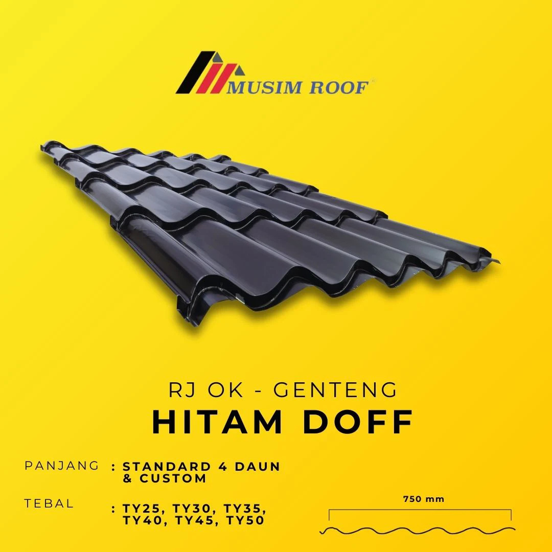 spesifikasi musim deck genteng rj ok