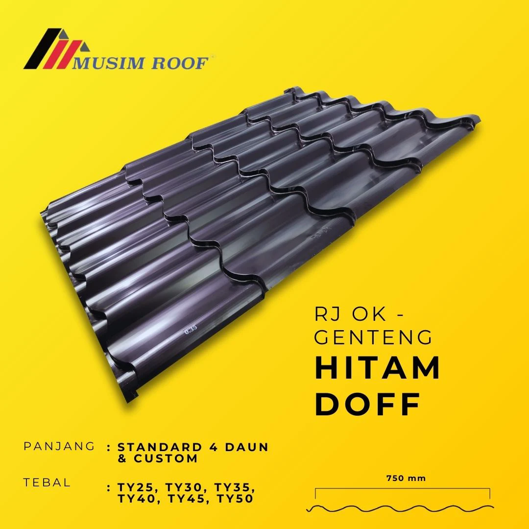 spesifikasi musim deck genteng rj ok