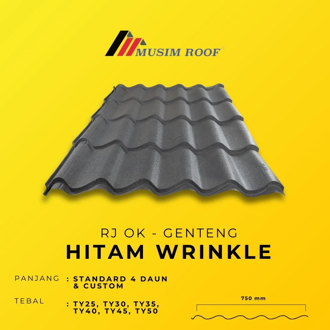spesifikasi musim deck genteng rj ok