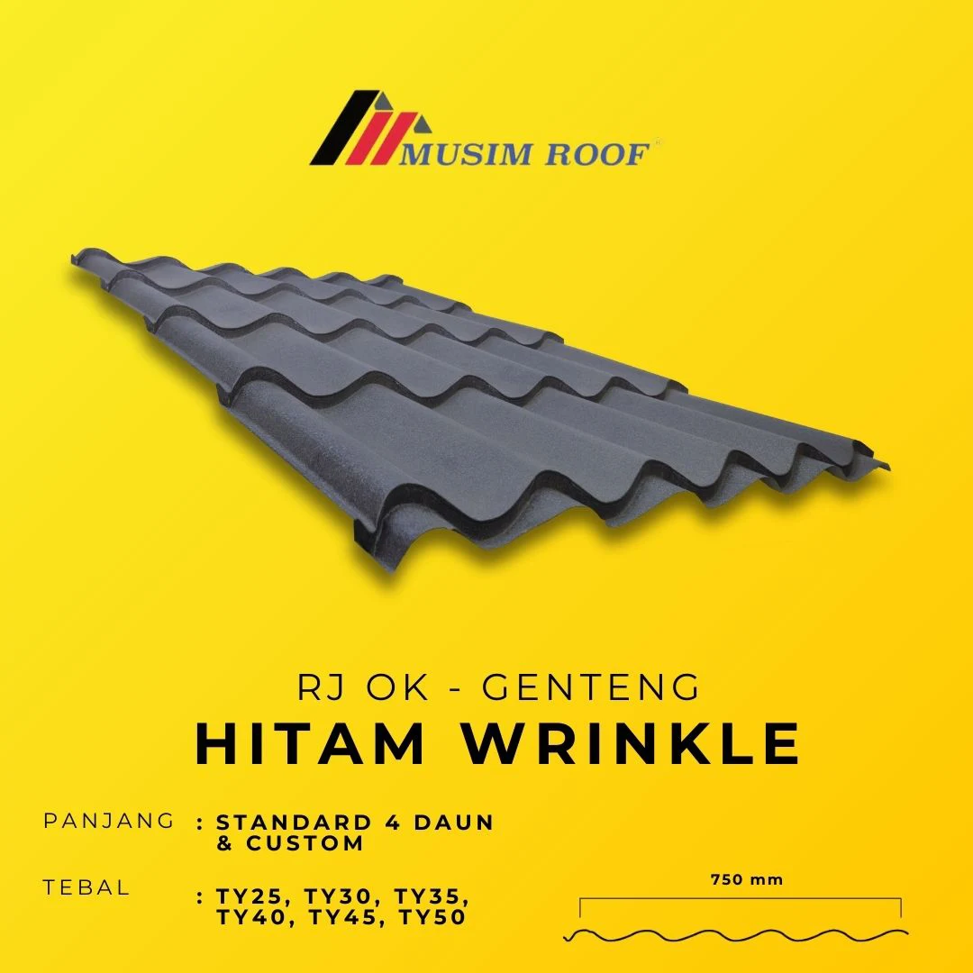 spesifikasi musim deck genteng rj ok