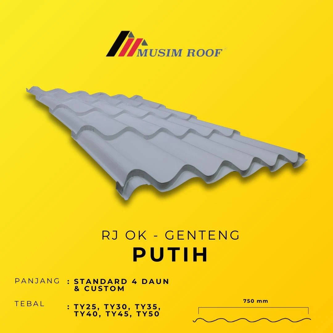 spesifikasi musim deck genteng rj ok