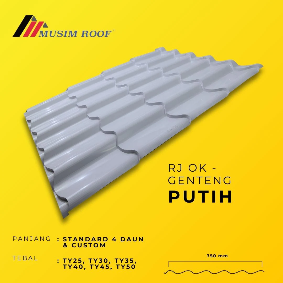 spesifikasi musim deck genteng rj ok