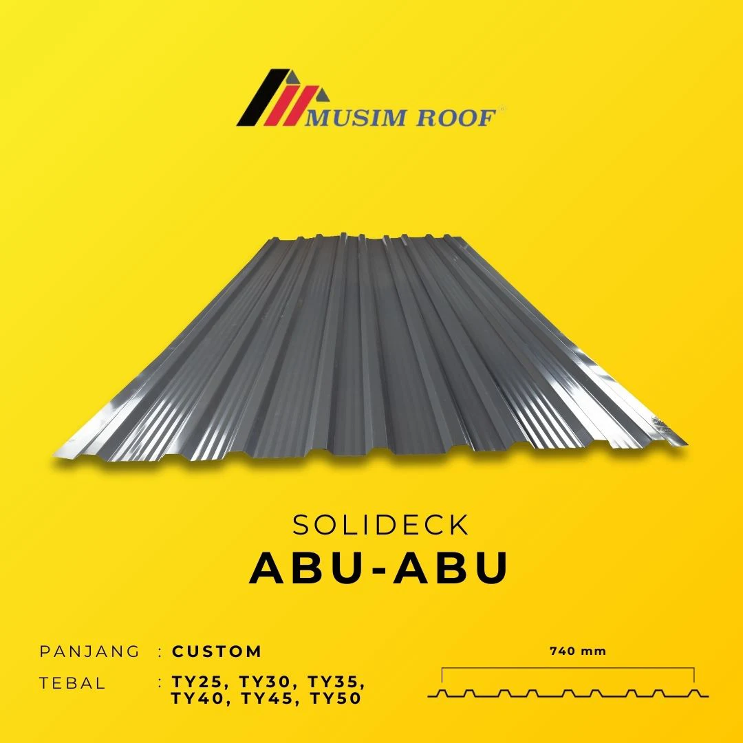 spesifikasi solideck abu - abu