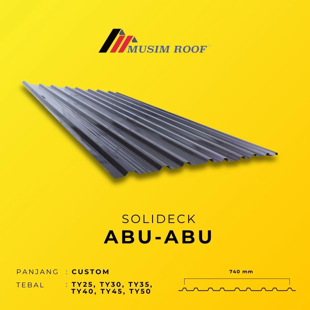 spesifikasi solideck abu - abu