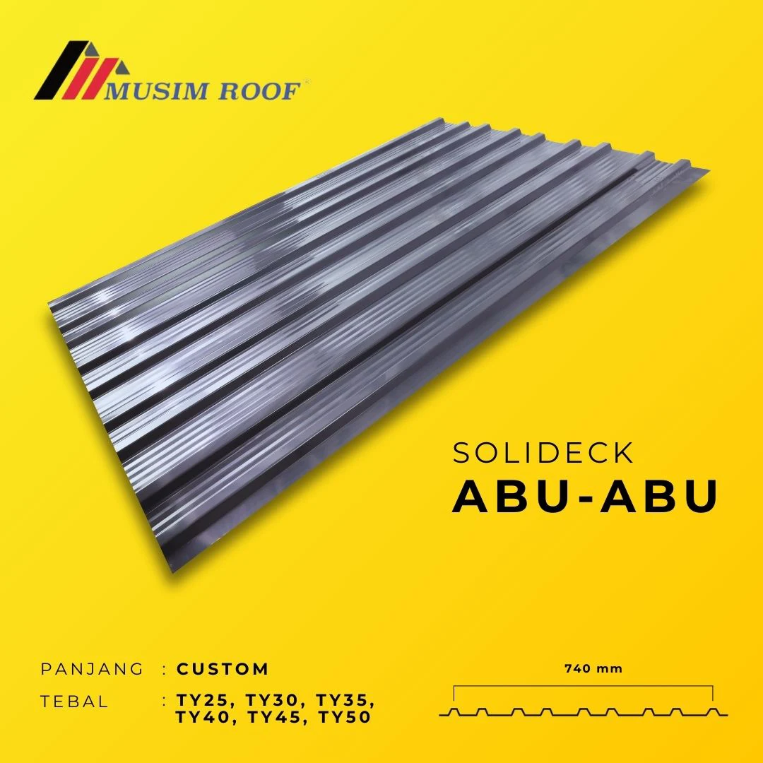 spesifikasi solideck abu - abu