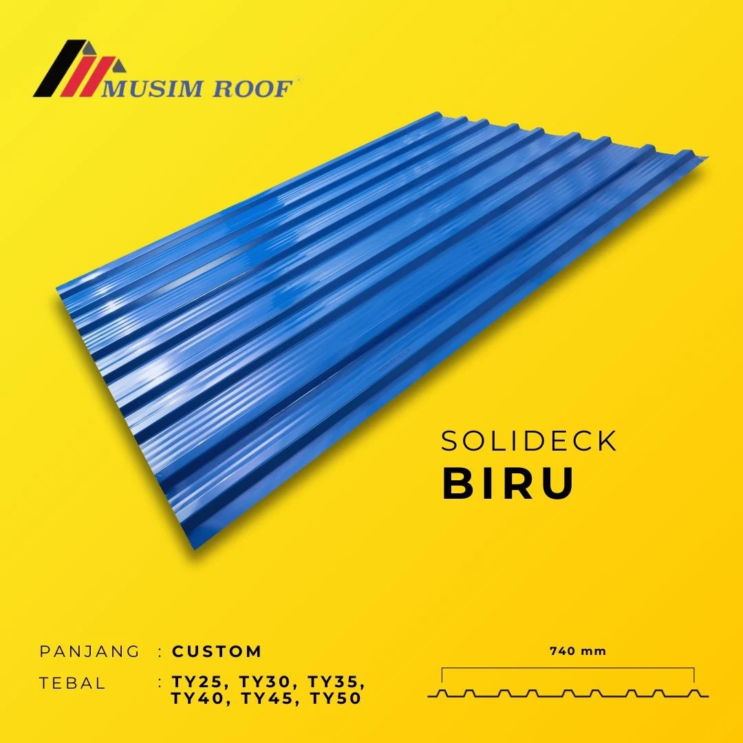 spesifikasi solideck biru
