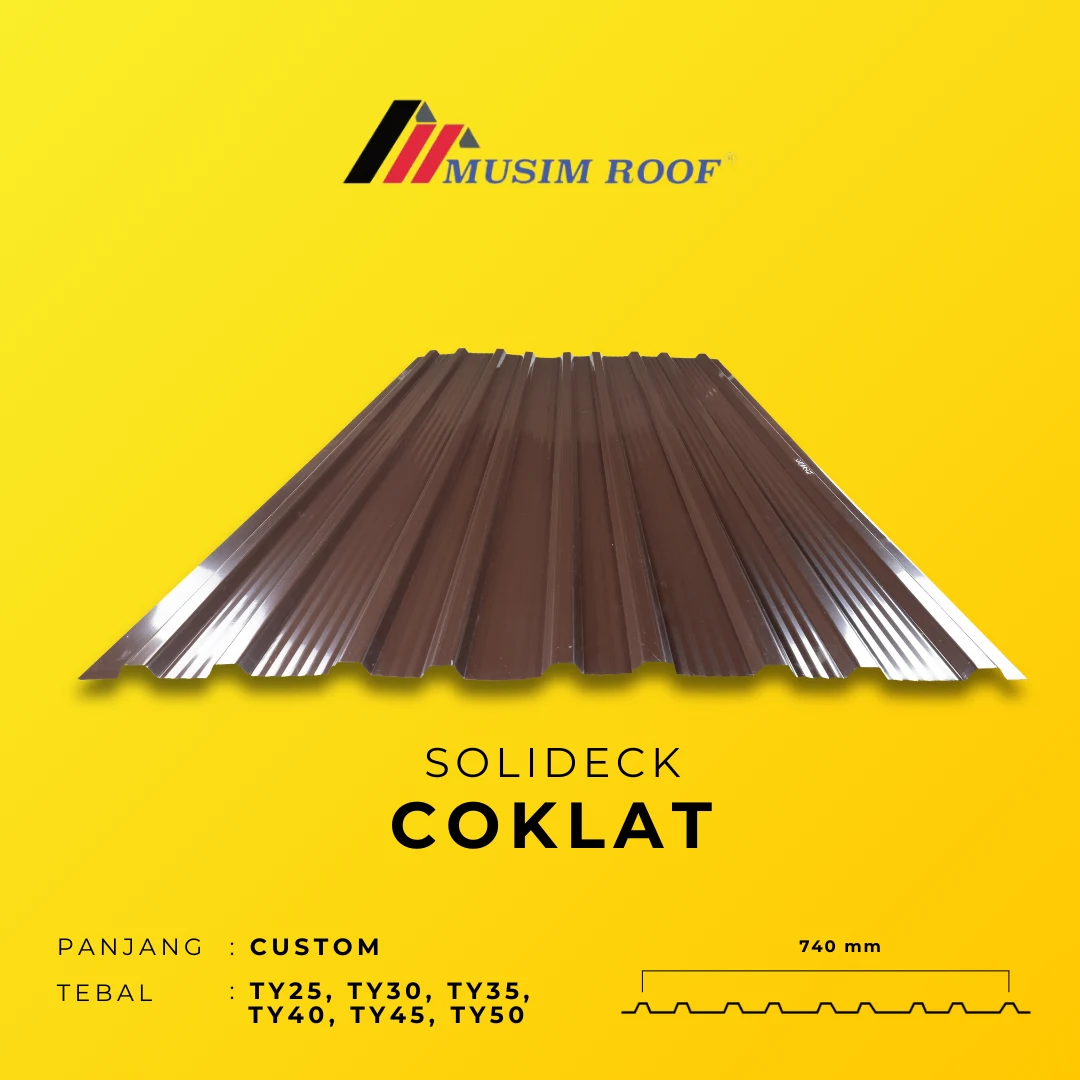 spesifikasi solideck coklat