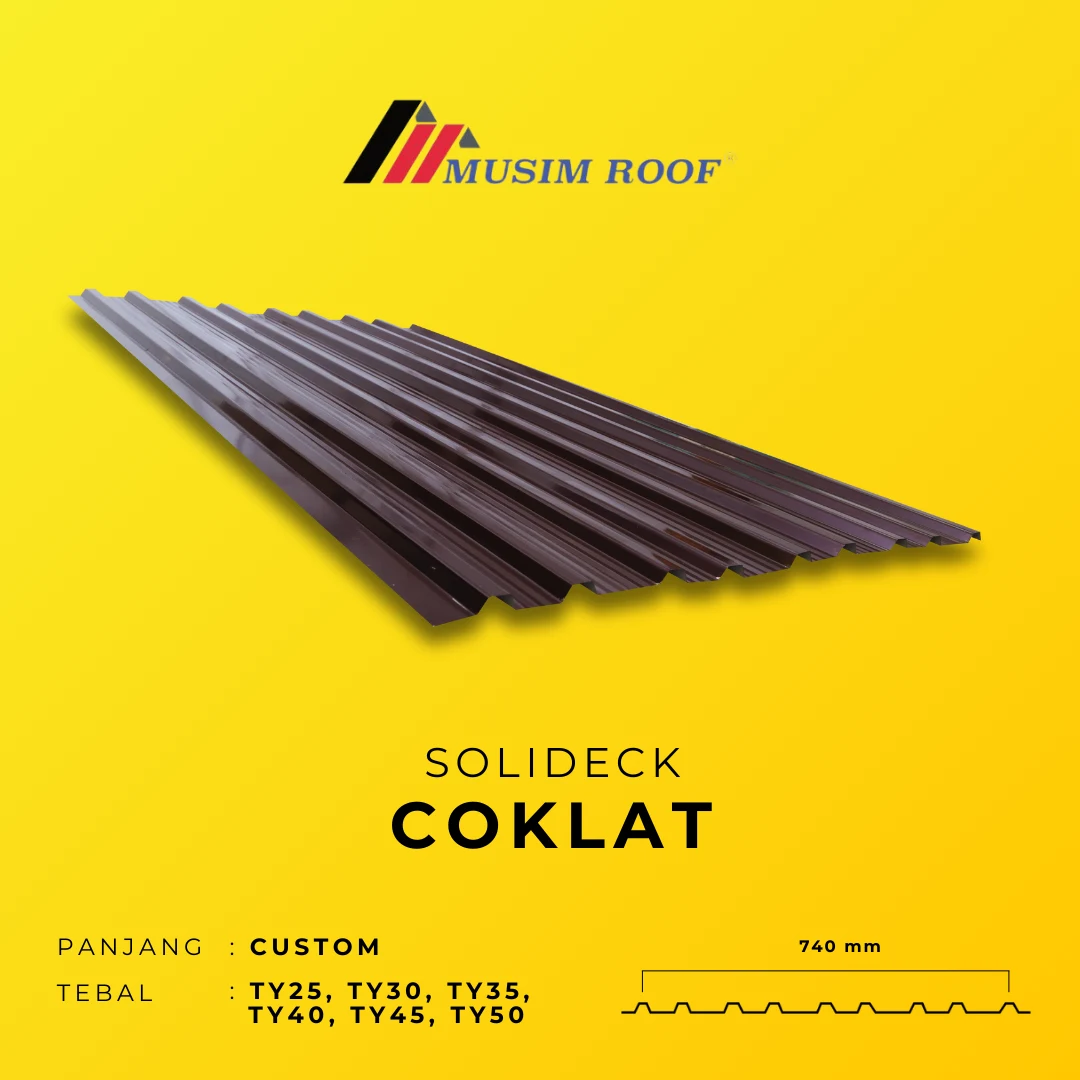 spesifikasi solideck coklat