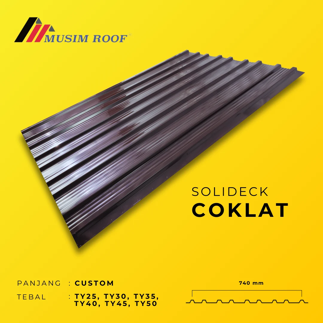 spesifikasi solideck coklat