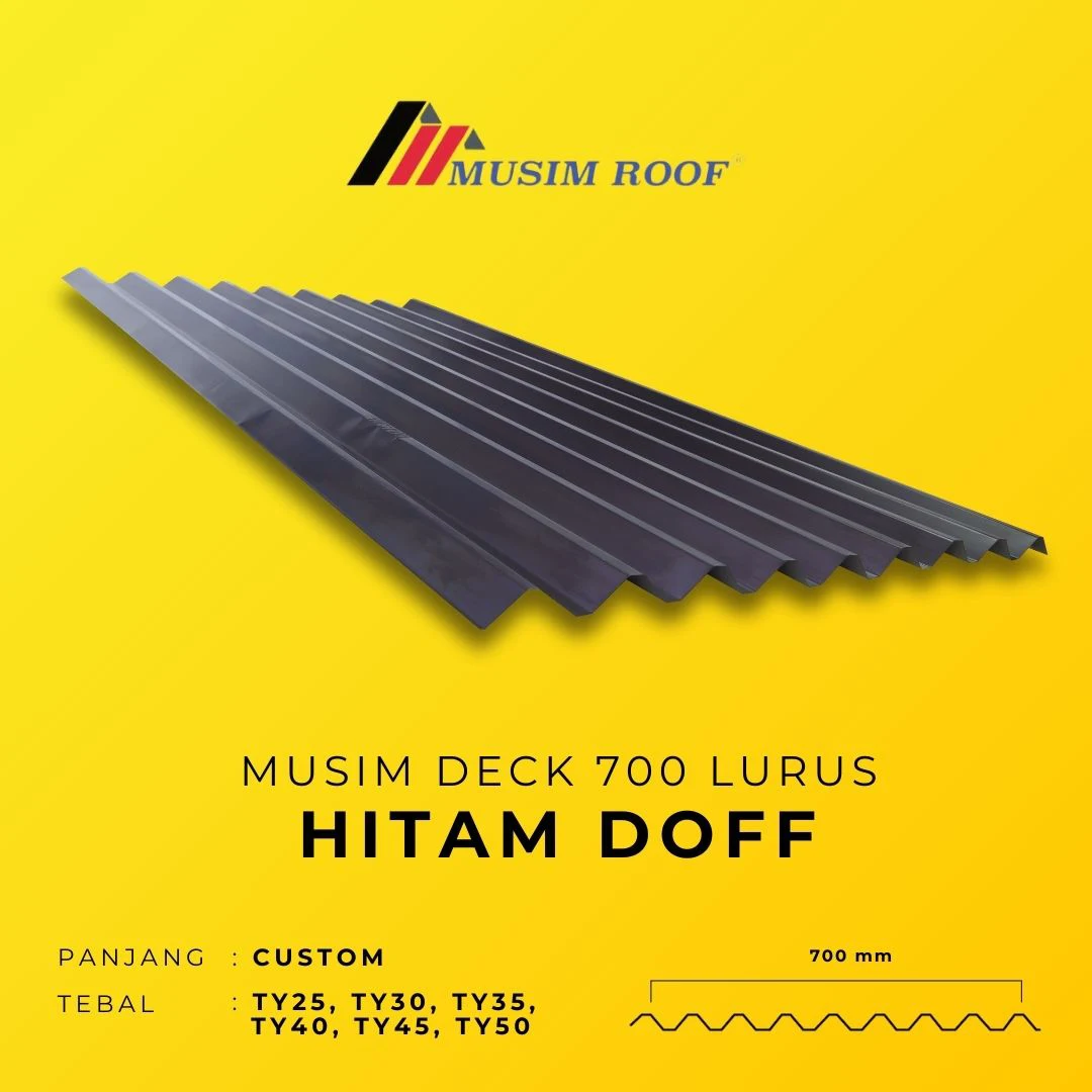 spesifikasi solideck hitam doff