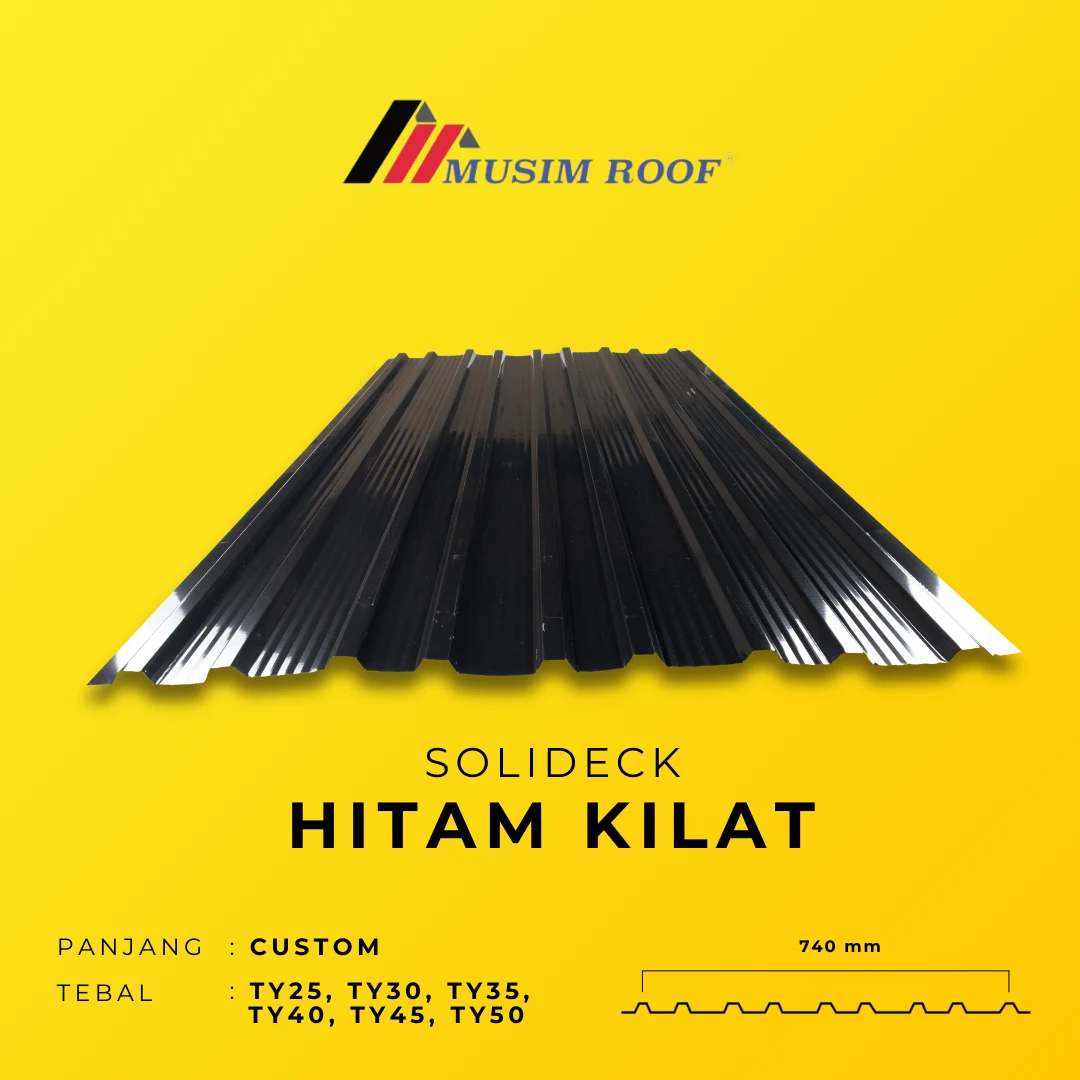 spesifikasi solideck hitam kilat