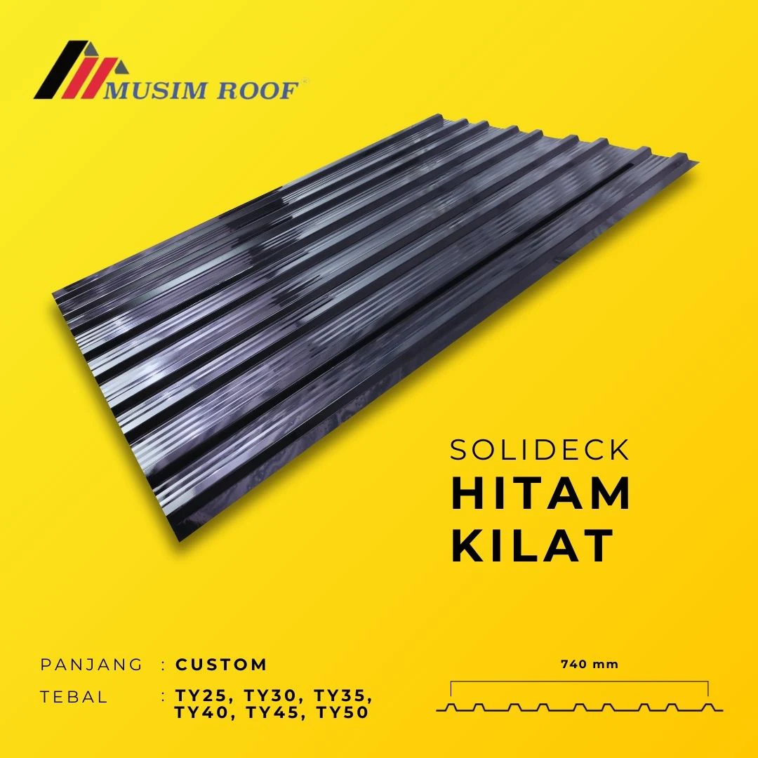 spesifikasi solideck hitam kilat