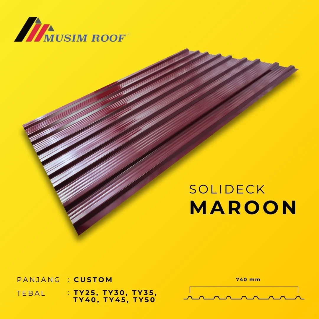 spesifikasi solideck maroon