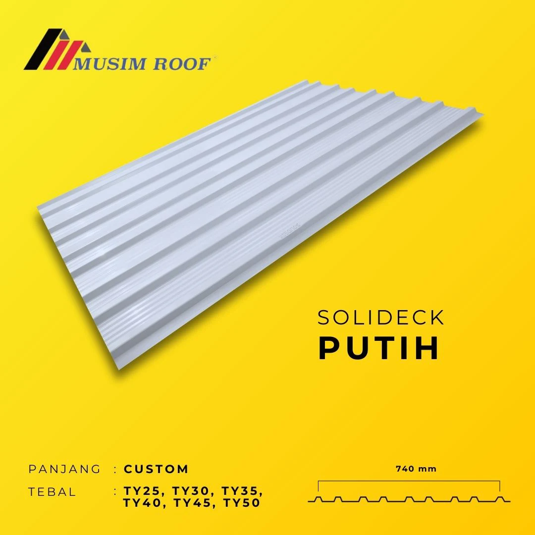 spesifikasi solideck putih