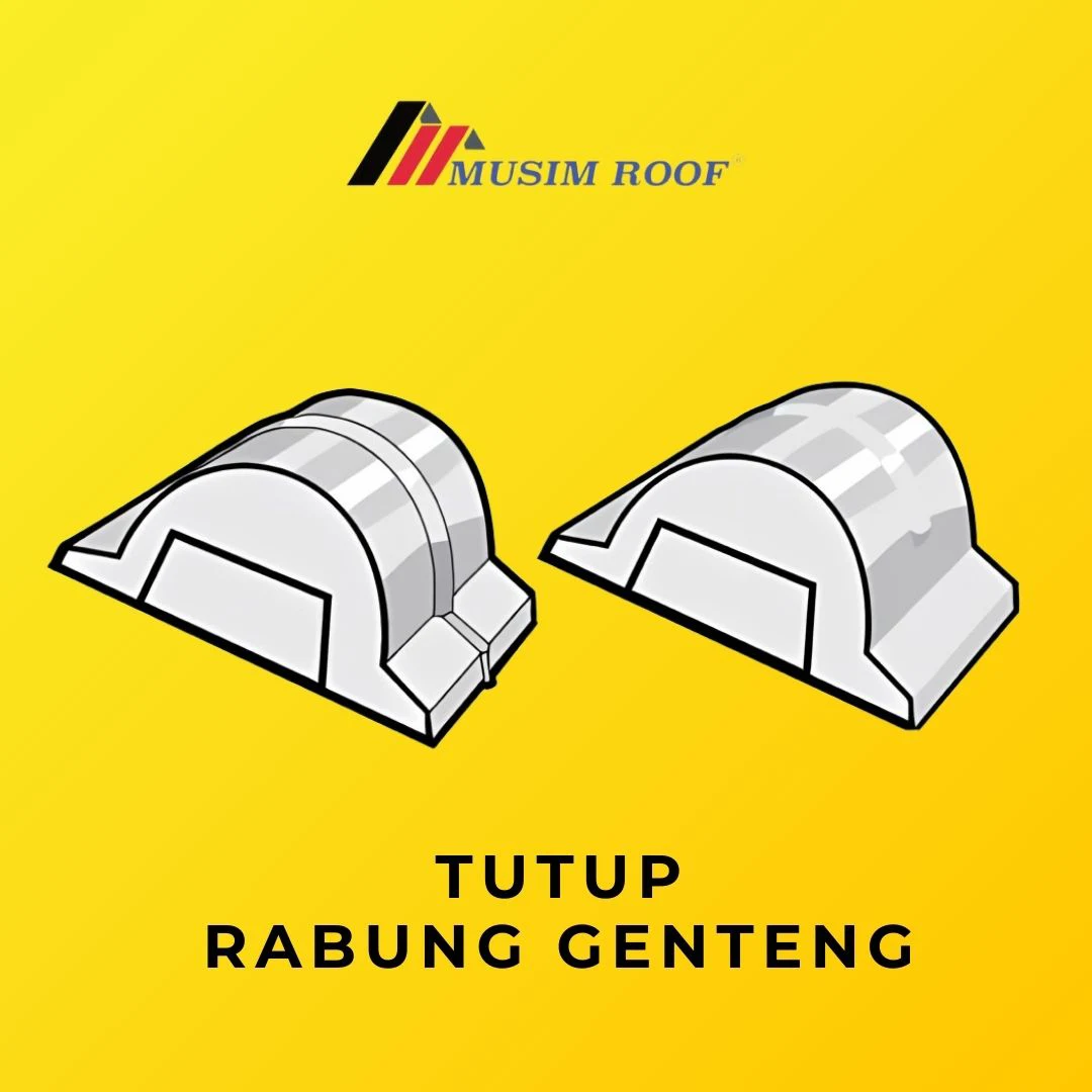 tutup genteng rabung